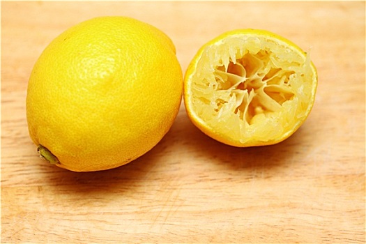 柠檬,水果,木桌子,切菜板,背景