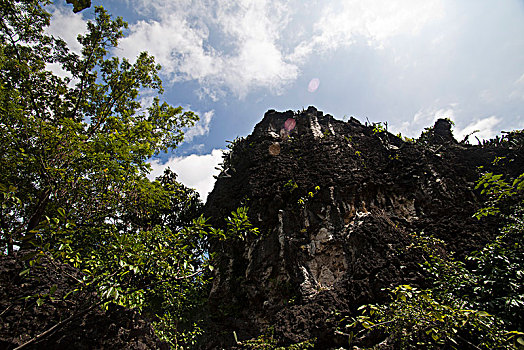 黄果树,天星桥,岩石,景点,壮观,奇观,自然,美景,罕见,稀有,旅游,资源,贵州