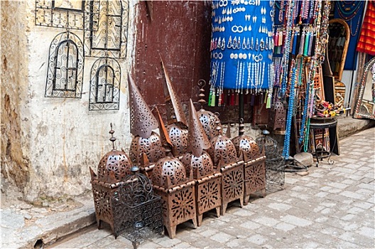 传统,纪念品,麦地那,摩洛哥,非洲
