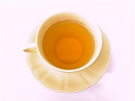茶杯,隔绝,白色背景,背景