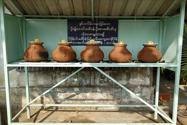 公用,供水,仰光,缅甸