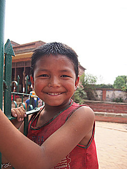尼泊尔孩子
