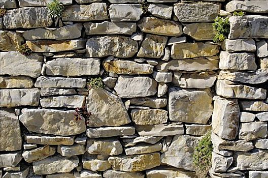 墙壁,天然石