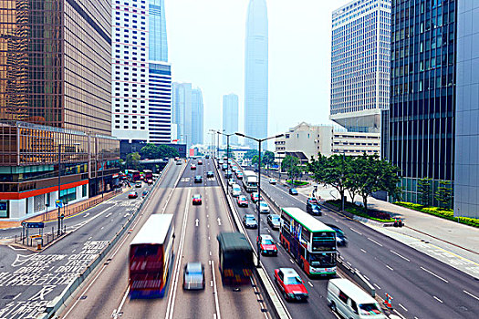 交通,现代,城市,香港,白天