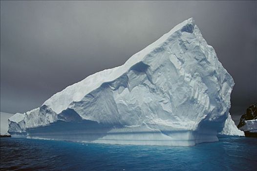 风化,冰山,海峡,南极半岛,南极