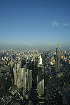 上海浦东新区全景