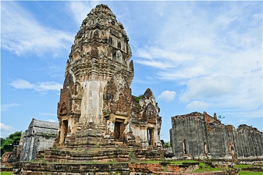 寺院,玛哈泰寺,洛布里,泰国