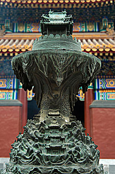 神祠,喇嘛,庙宇,地区,北京,中国