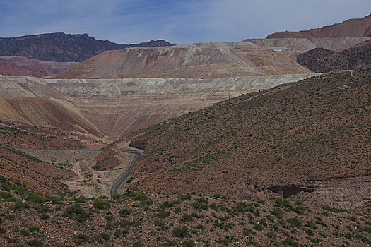 凹,铜矿,克利夫顿,亚利桑那,美国