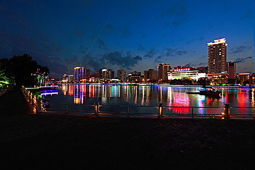 海南省三亚市夜景