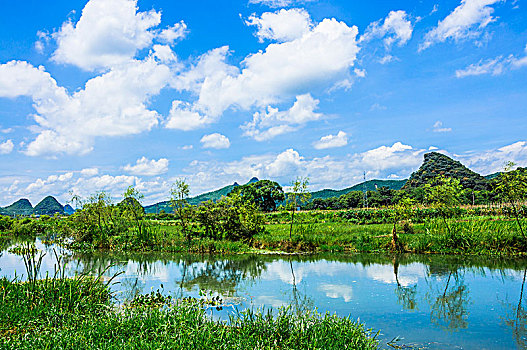 夏日田园风光