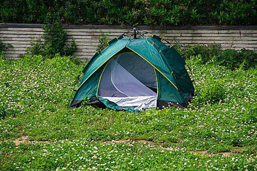 绿地帐篷,户外装备