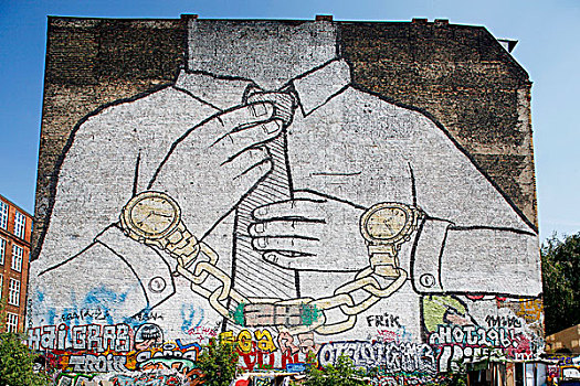 街头艺术,柏林,德国,欧洲