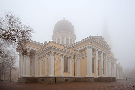 敖德萨,东正教,大教堂,乌克兰,欧洲