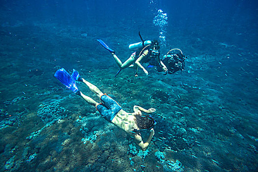 潜水,印度洋