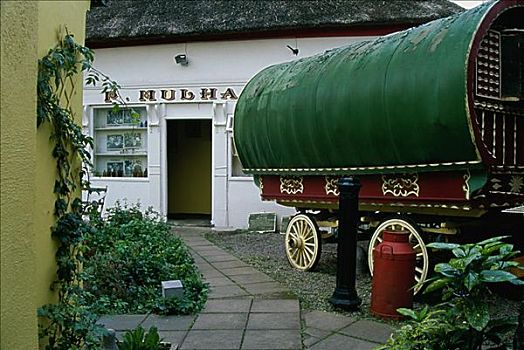 传统,手推车,博物馆,乡村生活,蒂珀雷里郡,爱尔兰