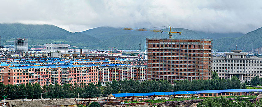 吉林省图们市都市建筑景观