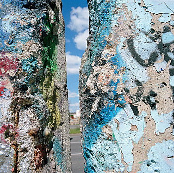 间隙,柏林墙,德国