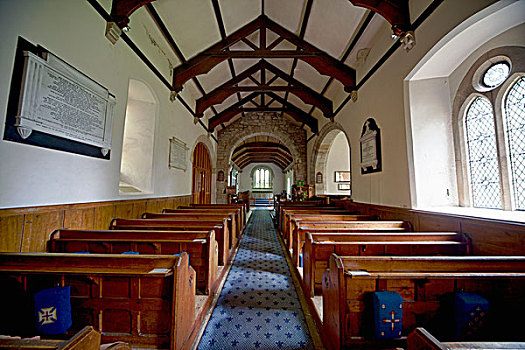 教堂建筑,诺森伯兰郡,英格兰
