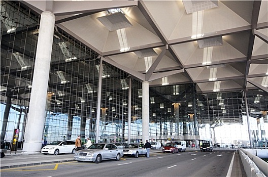 航站楼,三个,马拉加,机场
