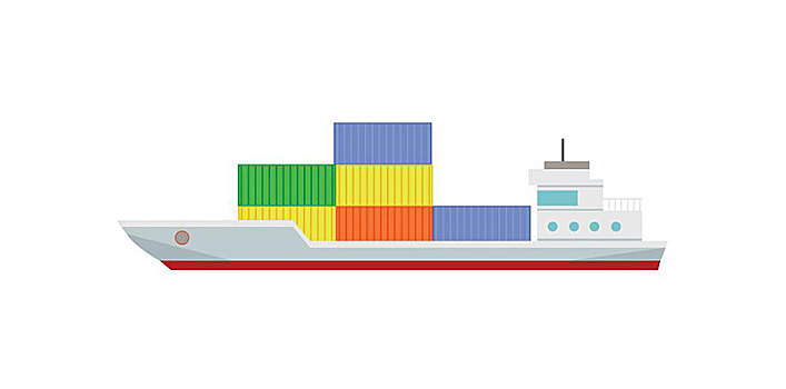 商业,集装箱船,货箱,货船,物流,运输,货物,货运,船,集装箱,隔绝,物体,设计,白色背景,背景