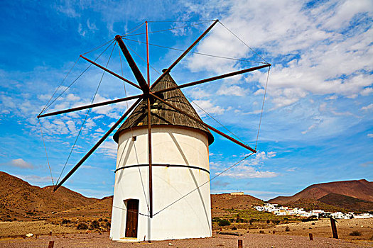艾美利亚,风车,传统,西班牙