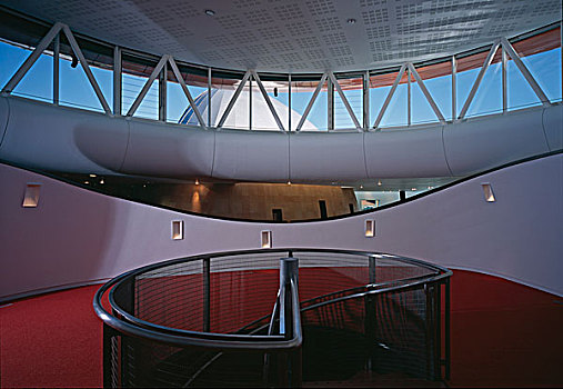 图书馆,伦敦,1999年,楼梯,降落