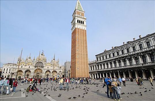 广场,威尼斯,威尼托,意大利