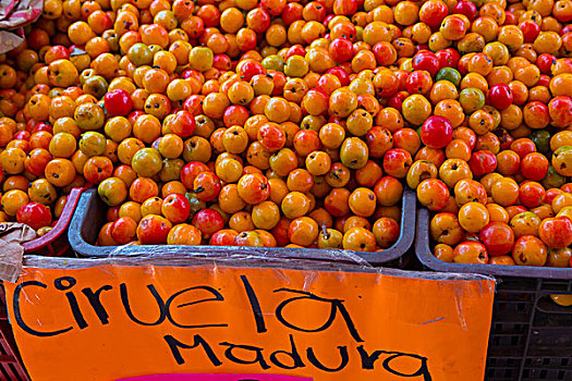 果蔬,市场,食物,旅游,波多黎各,墨西哥