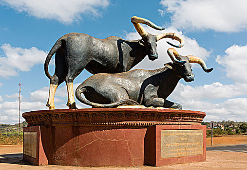 公牛,纪念建筑,省,柬埔寨,亚洲