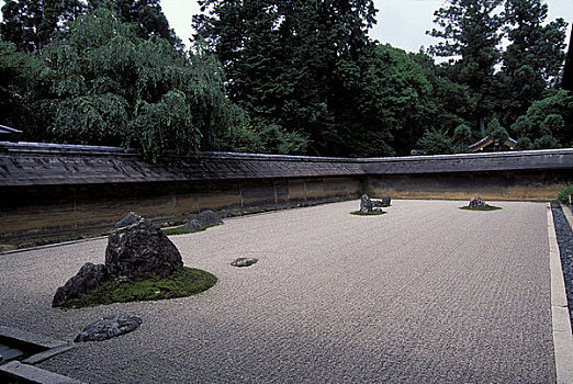 日本,京都,花园,岩石花园