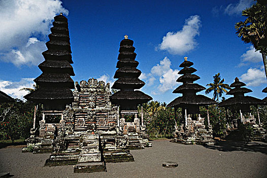 印度尼西亚,巴厘岛,塔,庙宇,大幅,尺寸