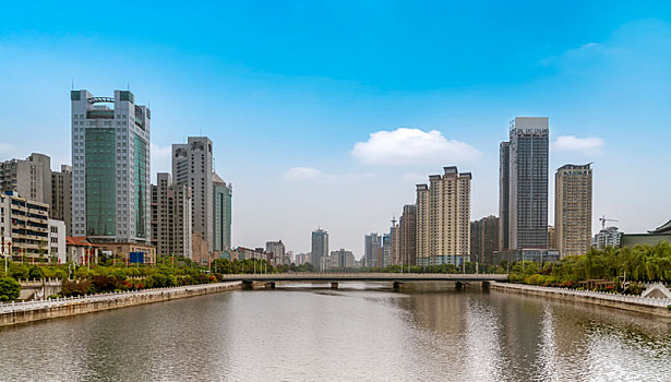 南昌城市建筑景观天际线