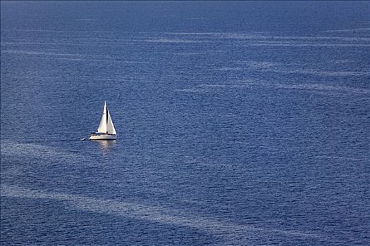 马略卡岛,帆船,地中海