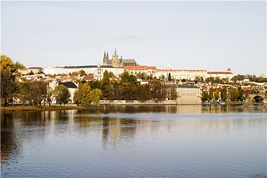 布拉格城堡,河