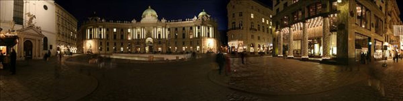 地点,维也纳,夜晚