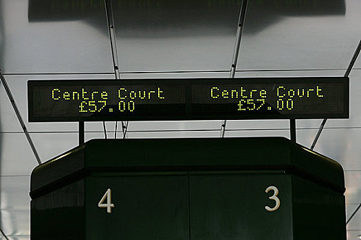 英格兰,伦敦,温布尔登,进入,价格,标识,中心,球场,高处,网球,冠军,2008年