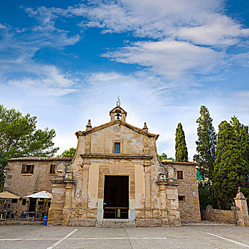 马略卡岛,教堂,波伦沙,西班牙