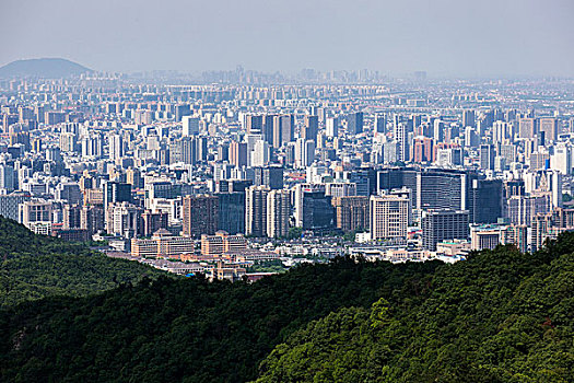 杭州城市全景