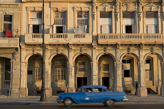 20世纪50年代,美洲,哈瓦那,古巴
