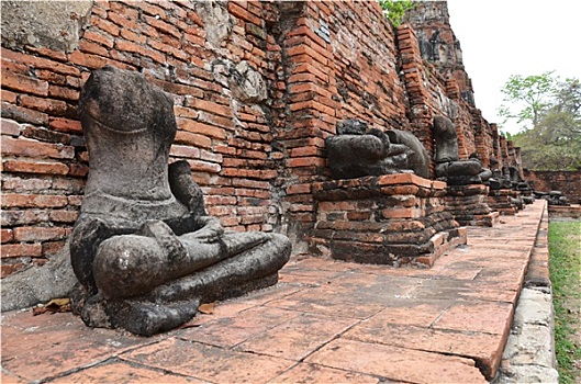 遗址,佛像,泰国