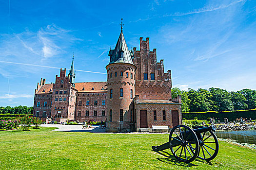 历史,大炮,城堡,丹麦