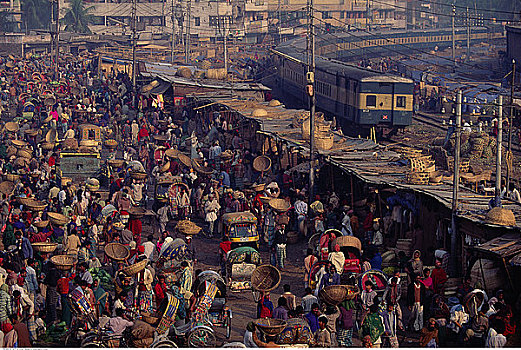 市场,达卡,孟加拉