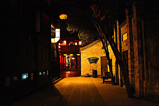 成都錦里夜景