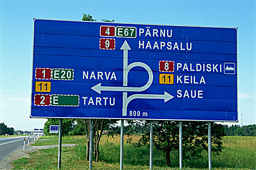 方向,爱沙尼亚