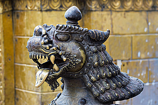 猴庙,世界遗产,加德满都,尼泊尔,亚洲