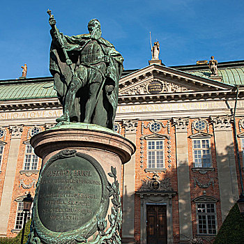雕塑,正面,斯德哥尔摩,瑞典