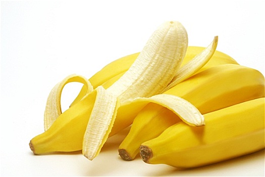香蕉,隔绝,白色背景,背景