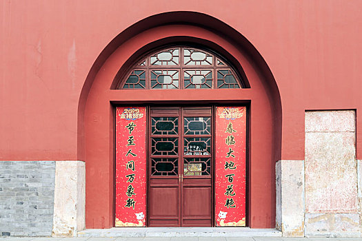 南京鼓楼古建筑拱门