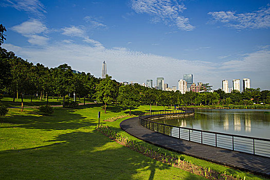 城市公园小景